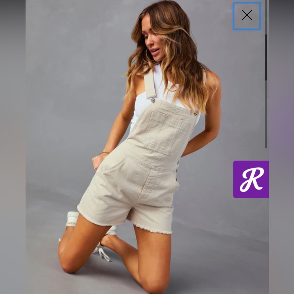Moore Denim Shortalls